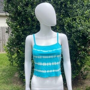 NWT Delia*s  Venice Daze Tie Dye Cropped Tank Top